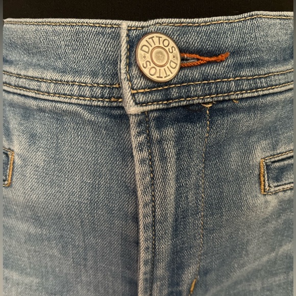 Dittos Denim - Authentic Bell Bottom Dittos. Light wash denim.